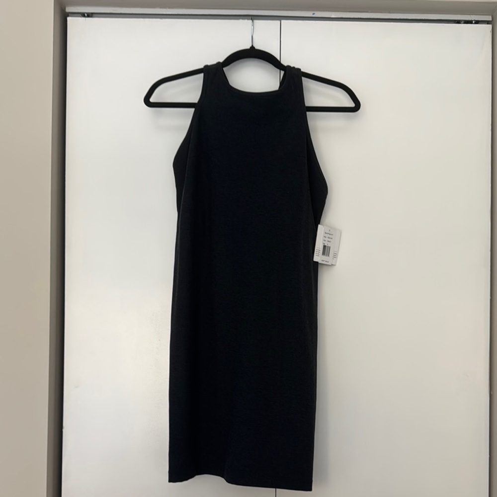 Beyond Yoga Black Spacedye Mini Active Dress